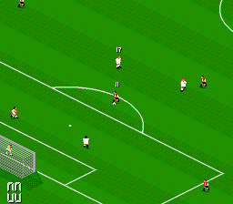 Manchester United Championship Soccer (Europe) In game screenshot